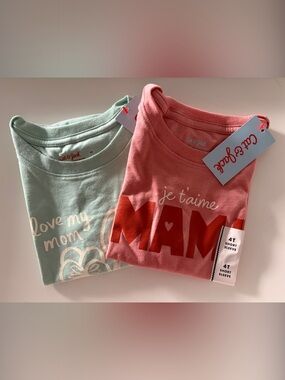 BNWT Girls Bundled Cat & Jack Short-Sleeve Tops